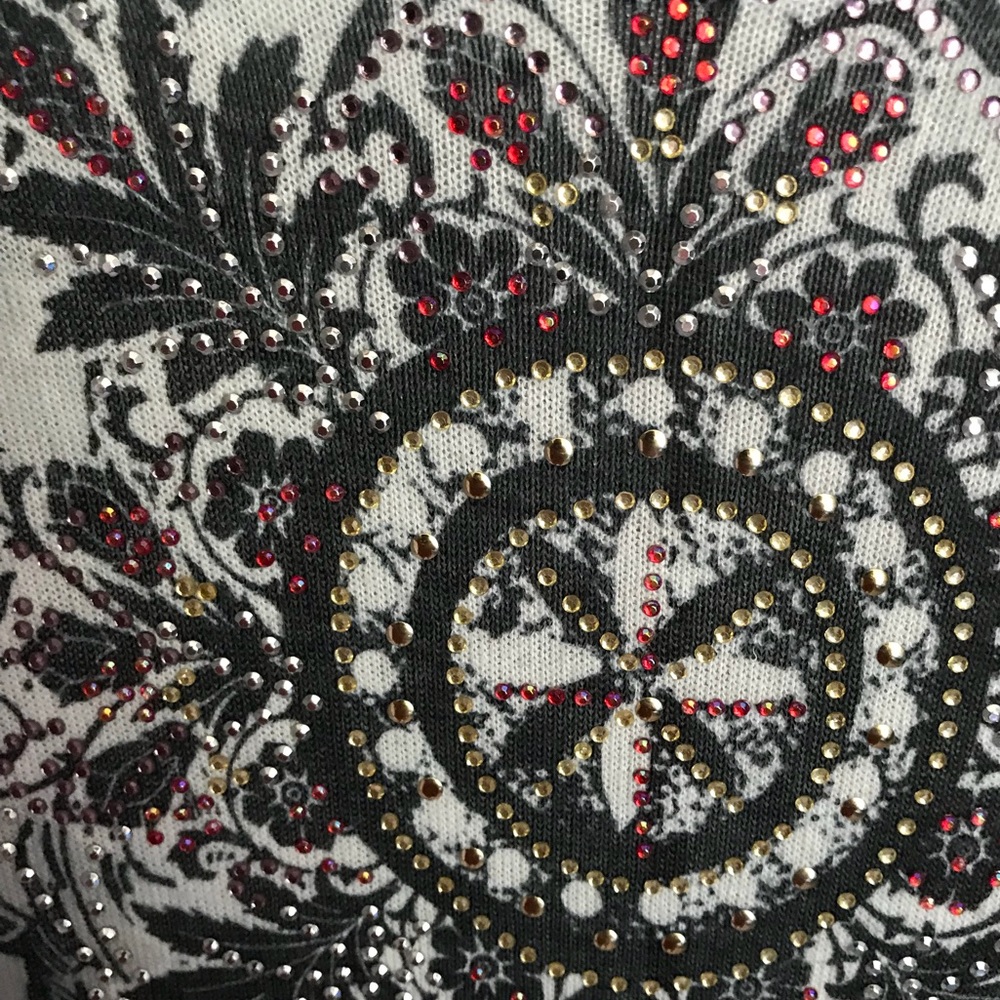 Vintage S-Twelve Rhinestone Dtess - Picture 6 of 8
